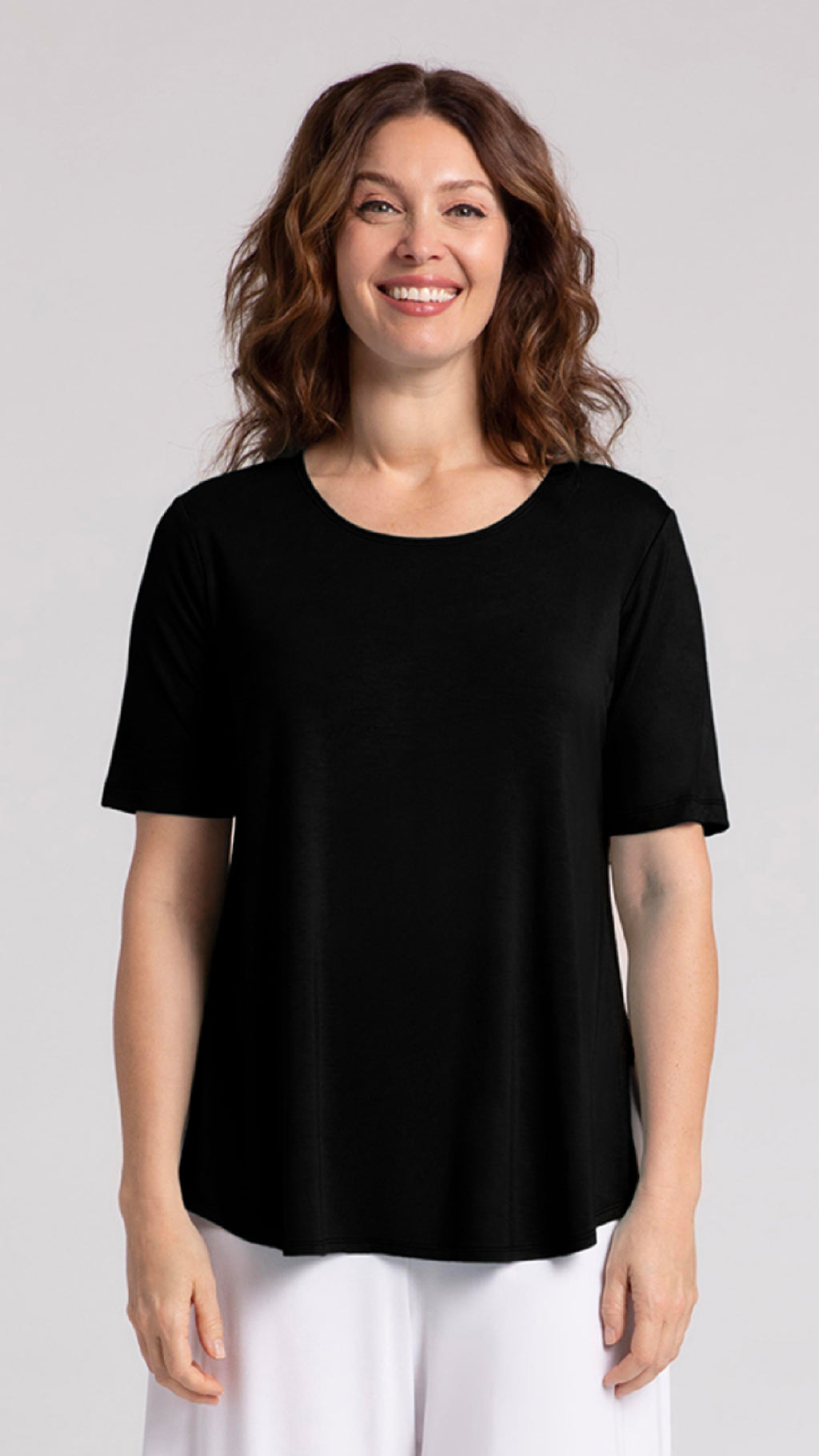 Bamboo Go To Classic T-Relax, Short Sleeve-Solid Colours (Sale)