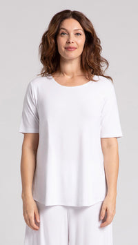 Bamboo Go To Classic T-Relax, Short Sleeve-Solid Colours (Sale)