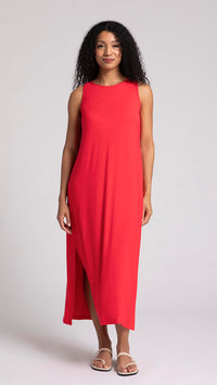 Bamboo Reversible Slit Tank Dress (Sale)