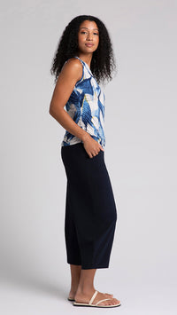 Slim Fete Sleeveless Top-Watery Reflections (Sale)