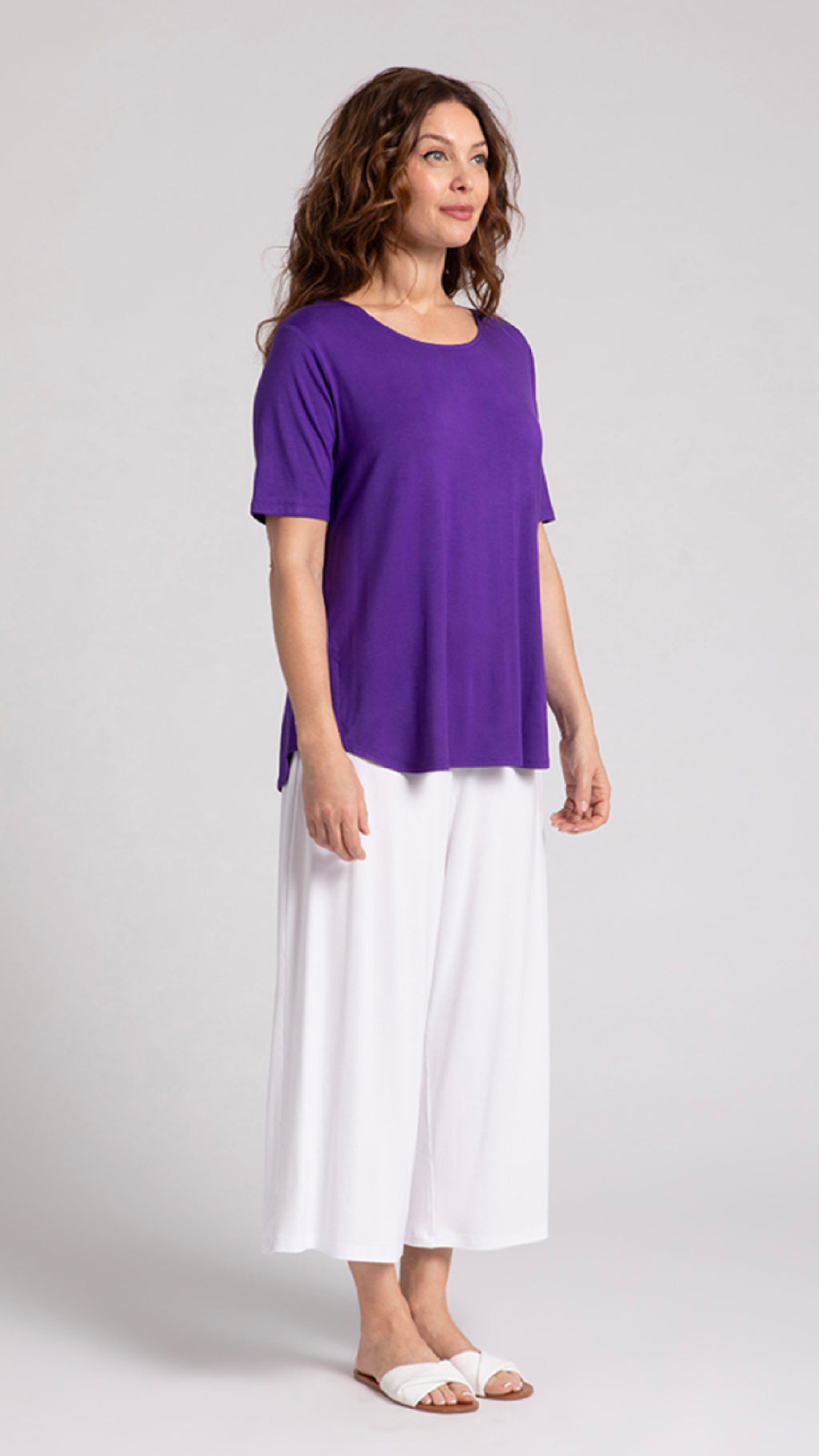 Bamboo Go To Classic T-Relax, Short Sleeve-Solid Colours (Sale)