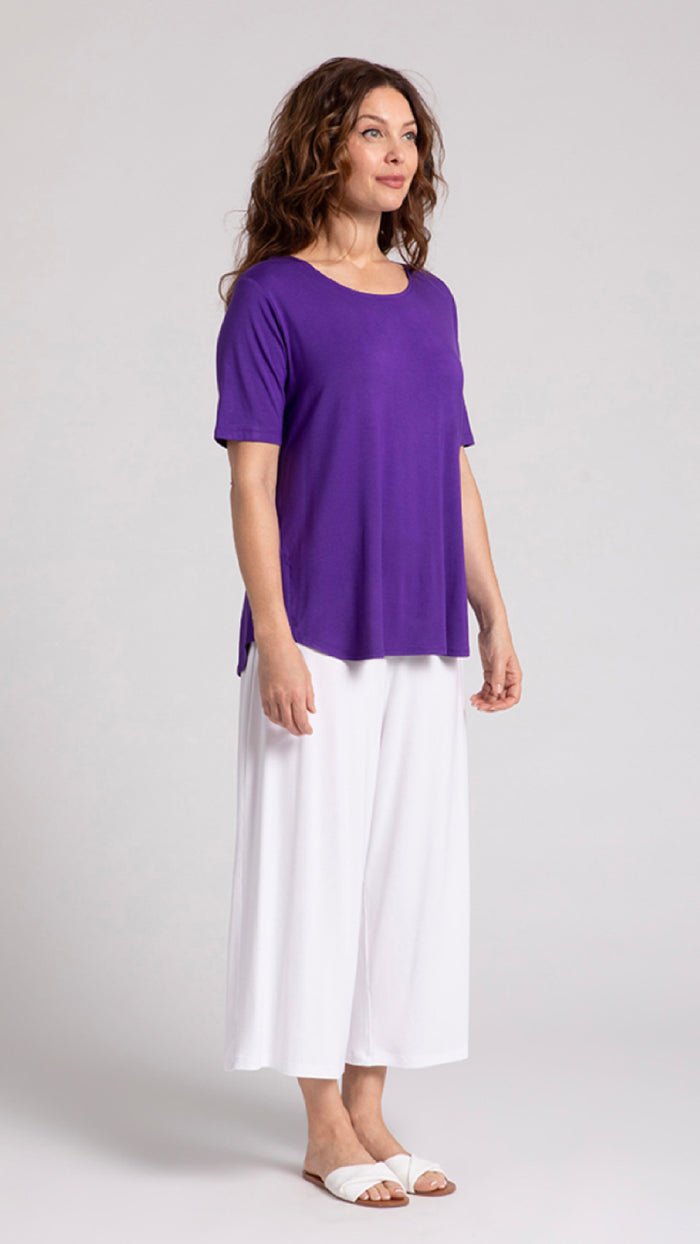 Bamboo Go To Classic T-Relax, Short Sleeve-Solid Colours (Sale)