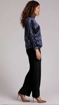 Funnel Pullover, Crinkle Velvet (Sale)