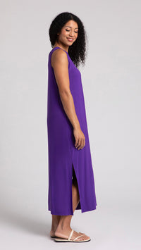 Bamboo Reversible Slit Tank Dress (Sale)