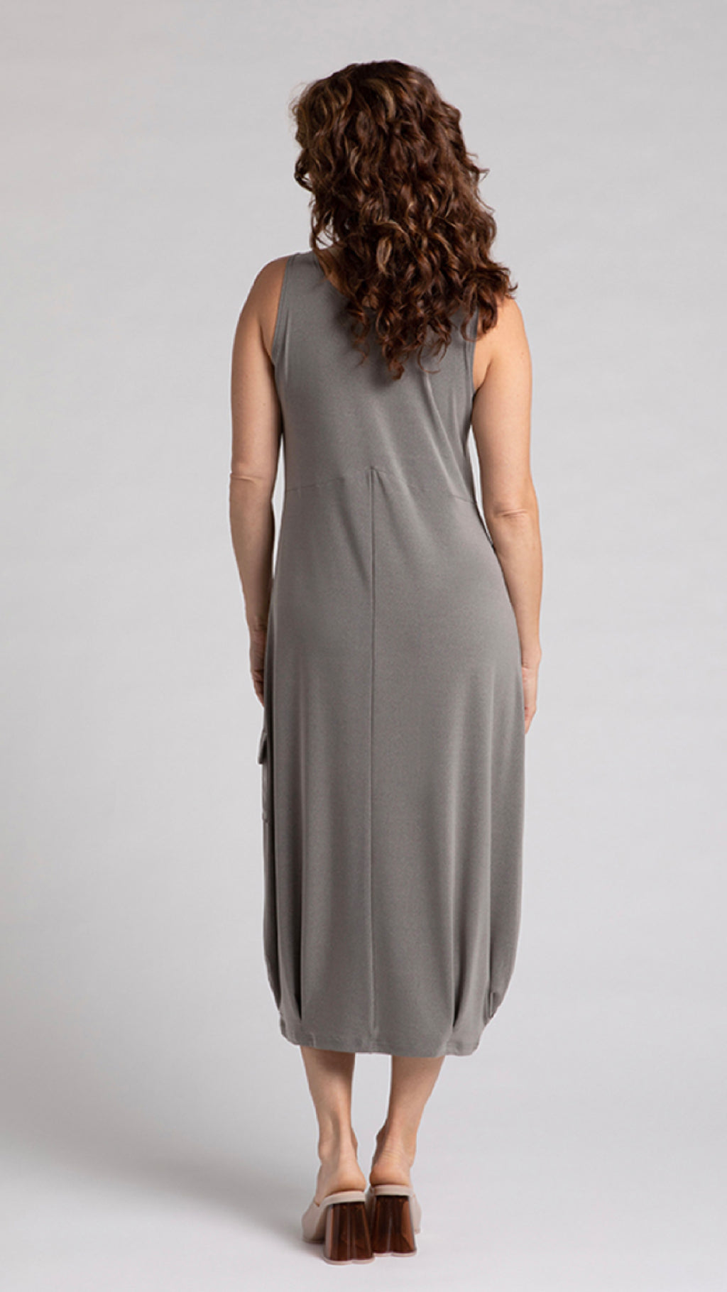 Nu Pleat Hem Tank Dress (Sale)