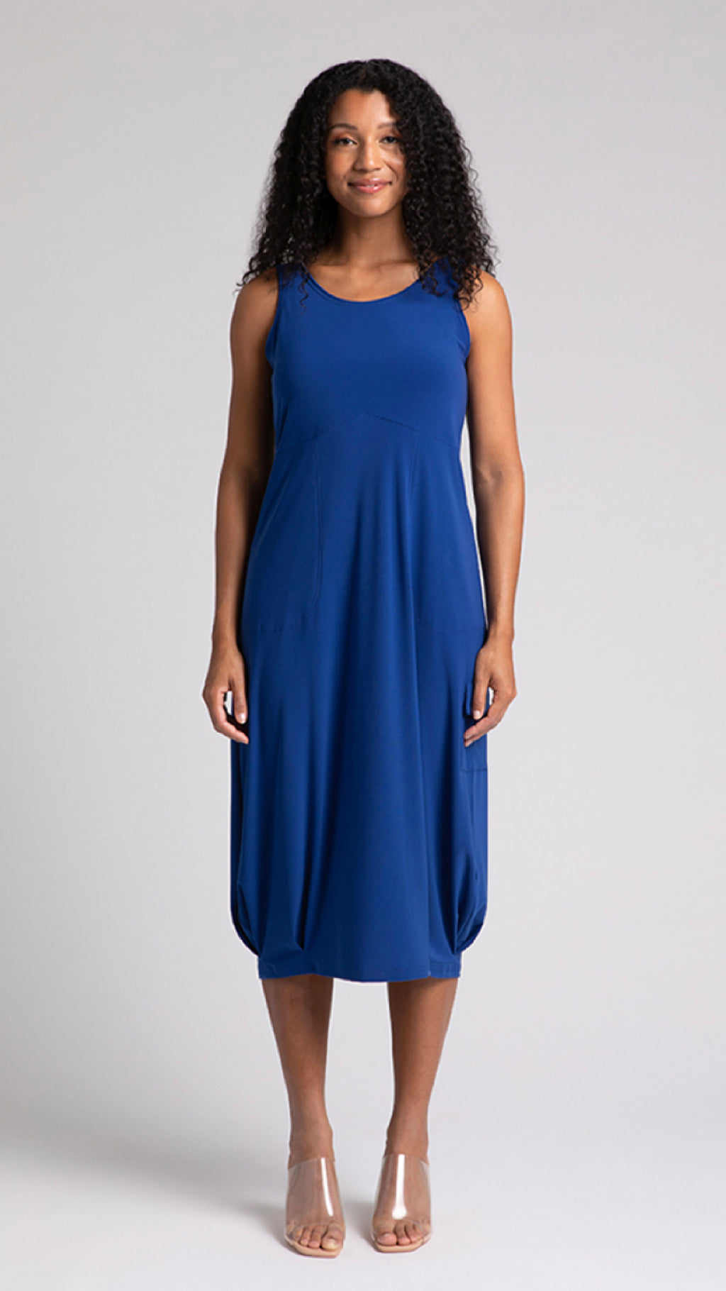 Nu Pleat Hem Tank Dress (Sale)
