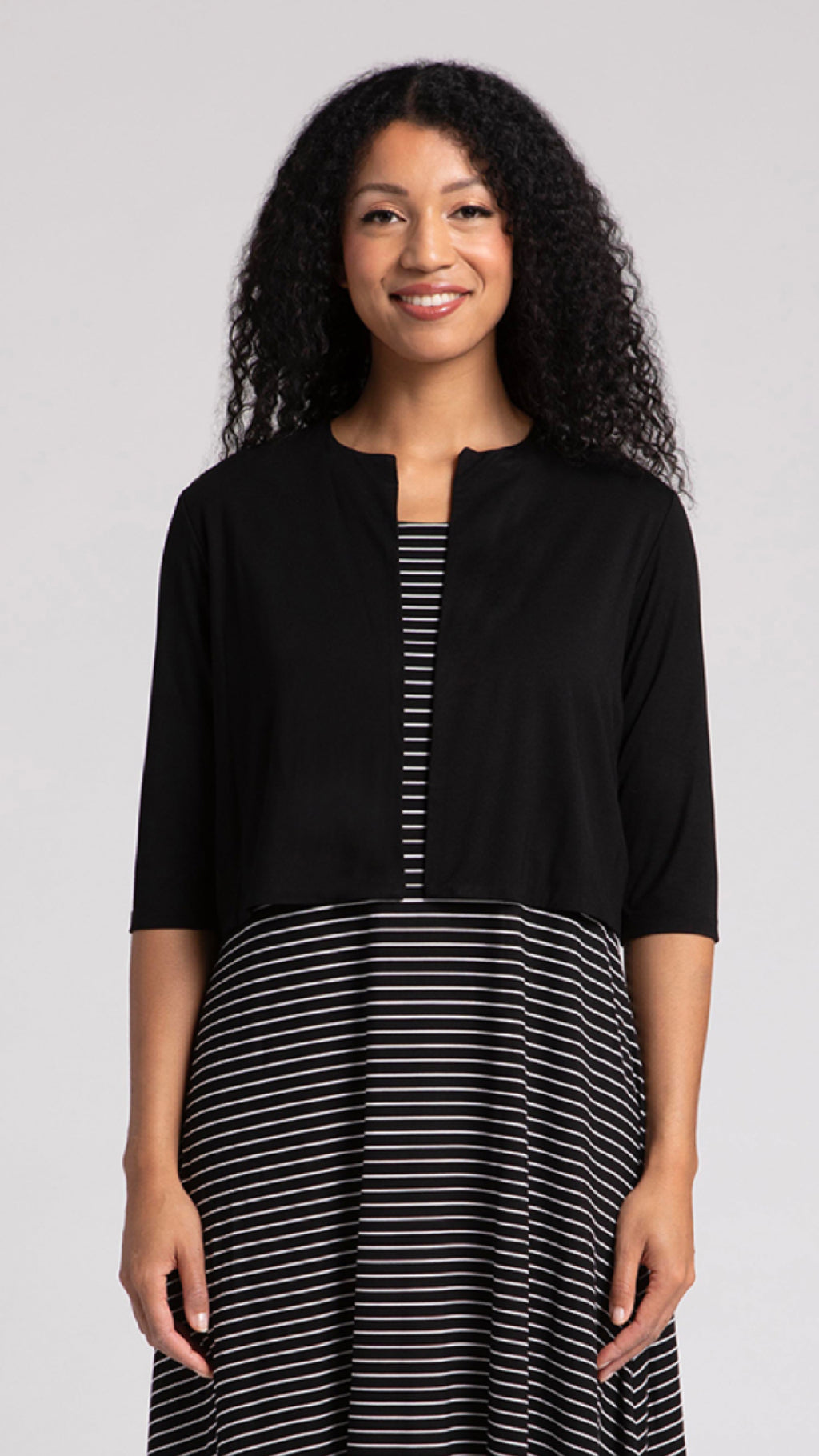 Bamboo Classic Bolero Cardigan-Solid Colours (Sale)