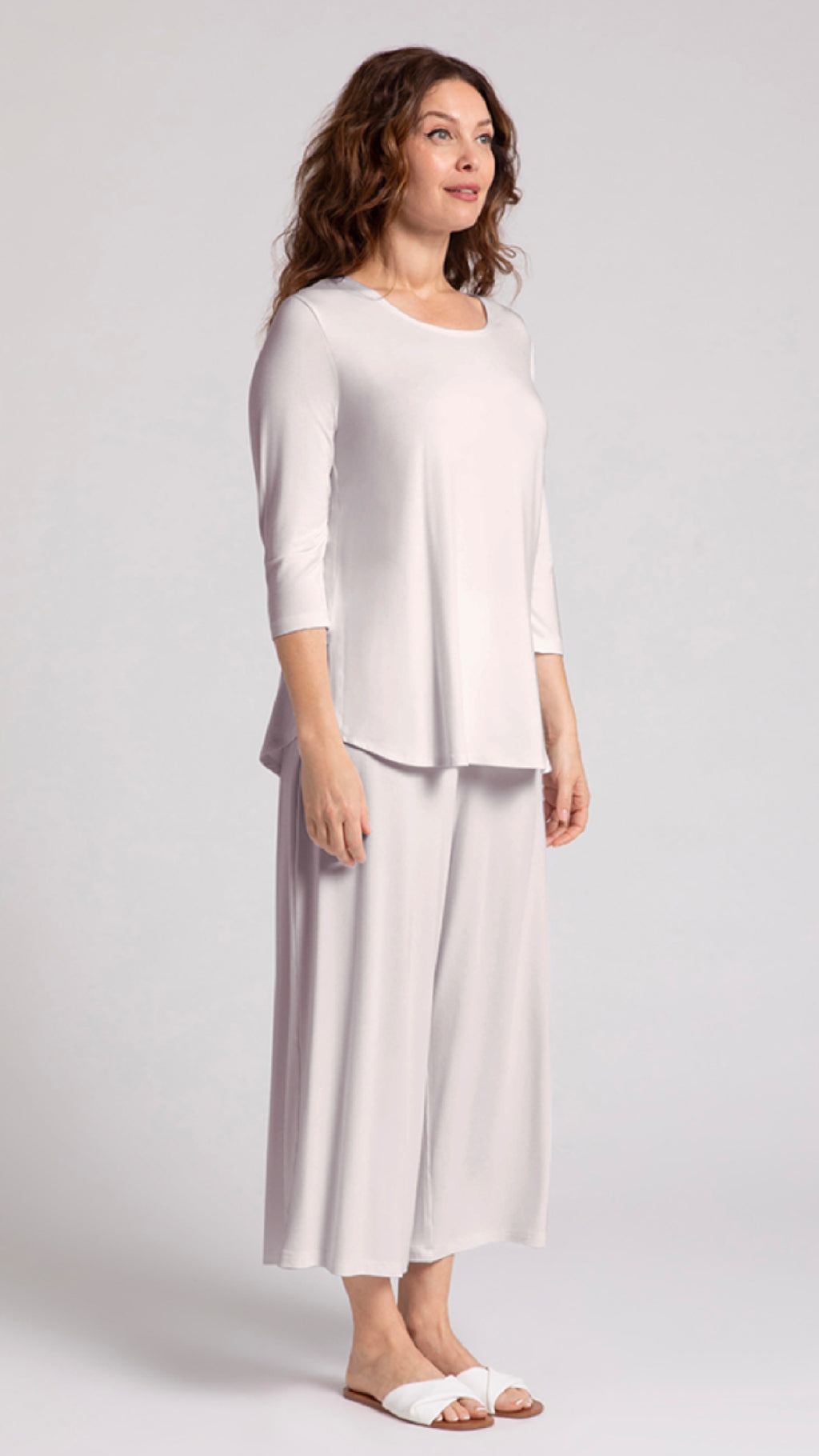 Bamboo Go To Classic T-Relax, 3/4 Sleeve-Solid Colours (Sale)