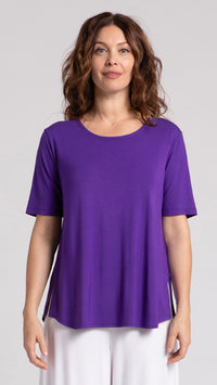 Bamboo Go To Classic T-Relax, Short Sleeve-Solid Colours (Sale)