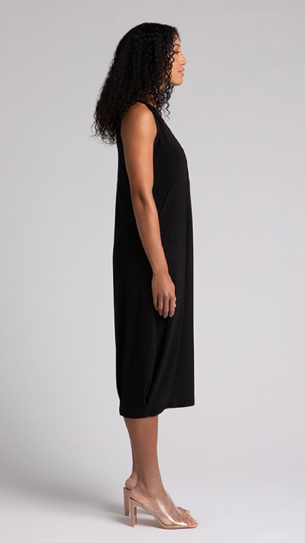 Nu Pleat Hem Tank Dress (Sale)