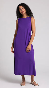 Bamboo Reversible Slit Tank Dress (Sale)