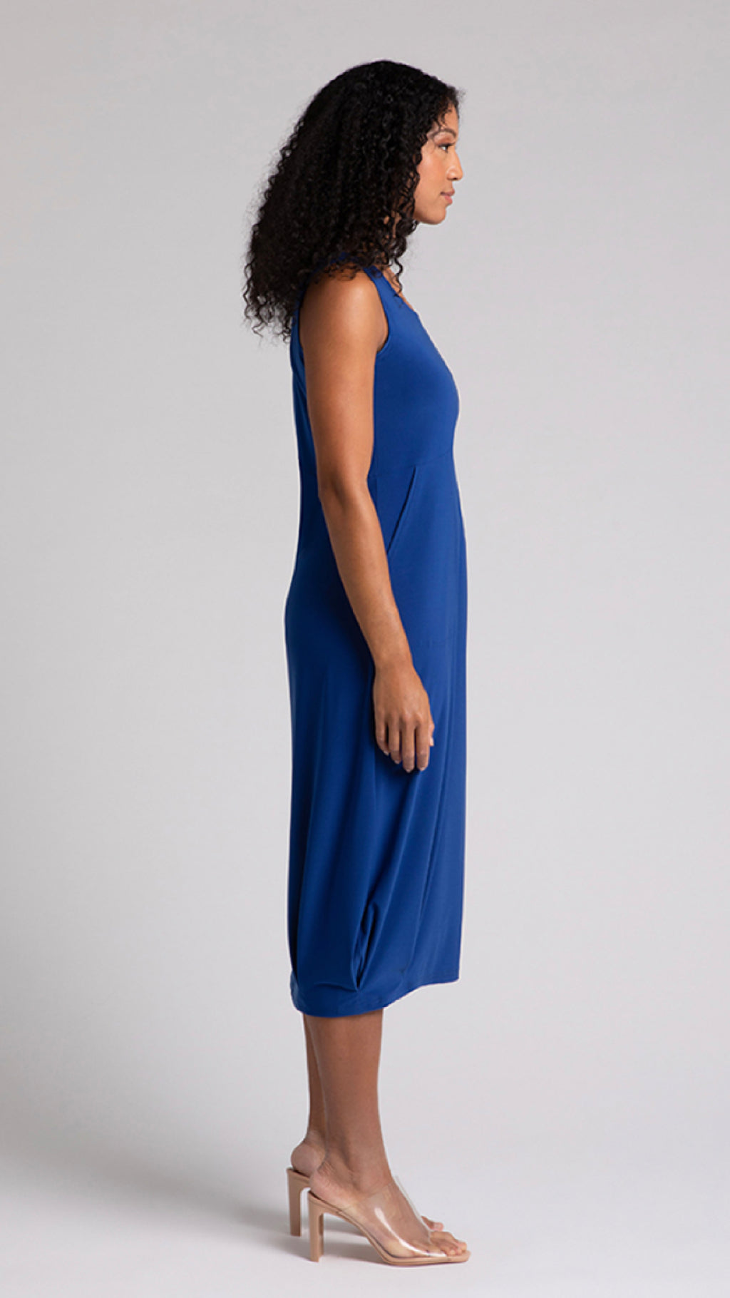 Nu Pleat Hem Tank Dress (Sale)