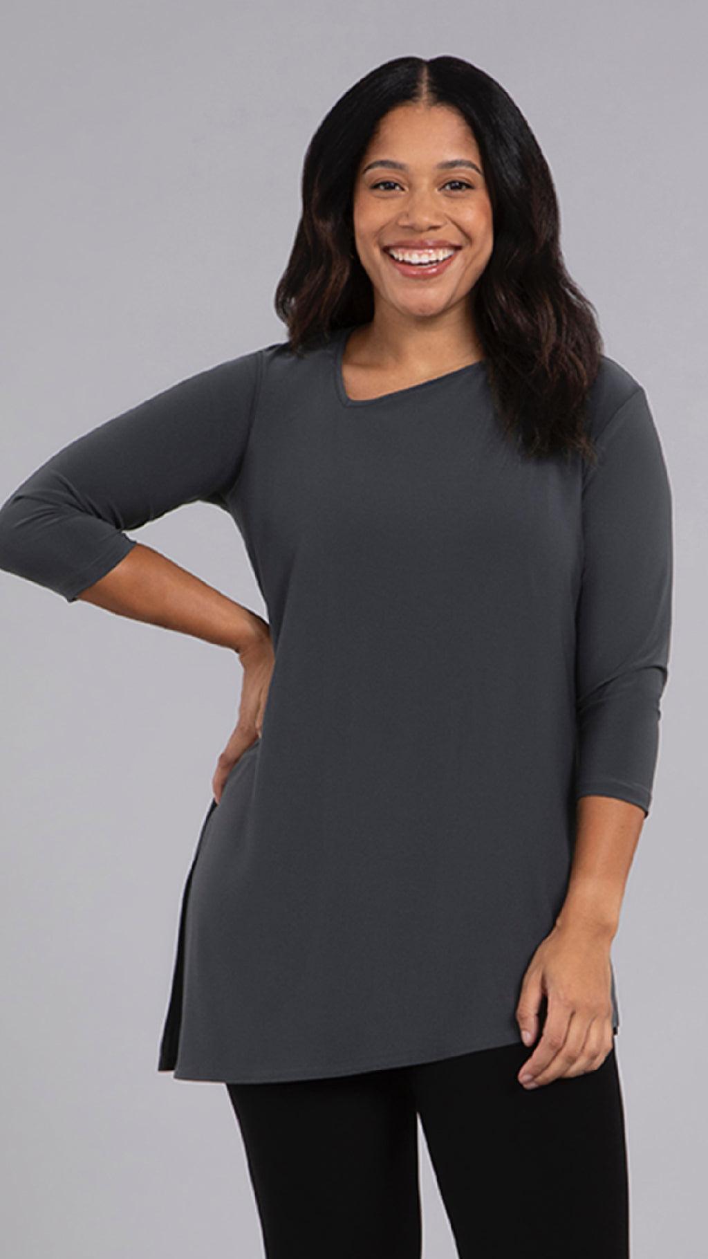 Long Shirt Leggings Outfits Plus Size Tunic Tops To Wear Over