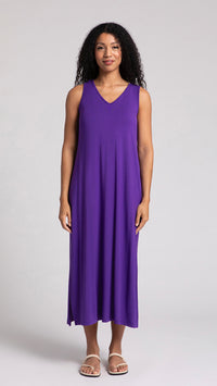 Bamboo Reversible Slit Tank Dress (Sale)