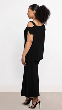 One Shoulder Boxy Top, Cap Sleeve (Sale)