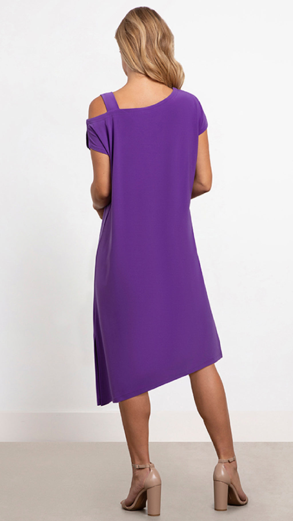 One Shoulder Boxy Dress, Cap Sleeve (Sale)
