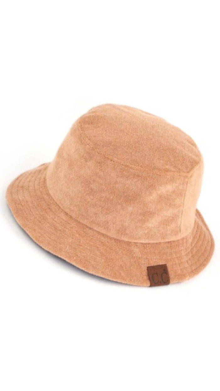 Terry Cloth Bucket Hat