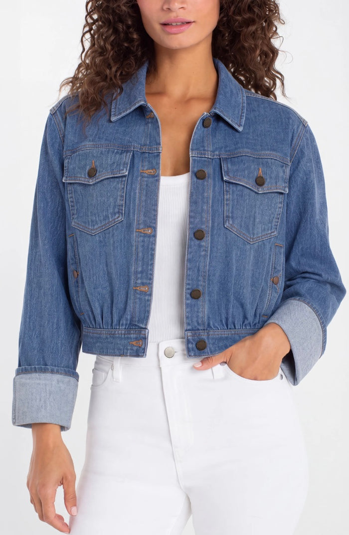 Dreamer Jacket And High Rise Relaxed Wide Leg Pant -Dream State