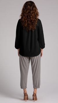 Move Pullover W Half Elastic Cuff (Sale)