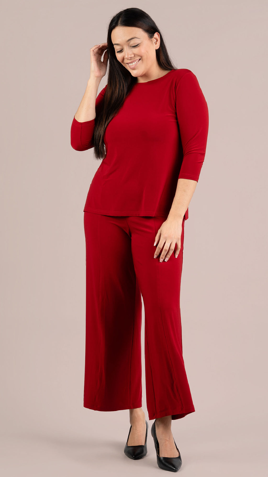 Nu Ideal Top, 3/4 Sleeves