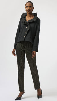 Joseph Ribkoff Scuba Crepe and Memory Straight Jacket