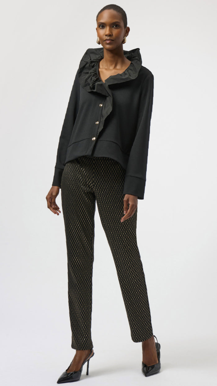 Joseph Ribkoff Scuba Crepe and Memory Straight Jacket