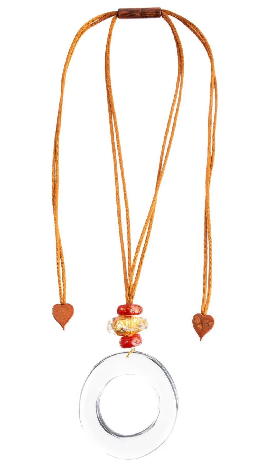 Zsiska Design Sensi 4-Bead Adjustable Pendant and Earrings