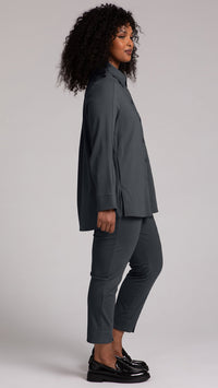 Hepburn Shacket, LT WT Ponte (Sale)