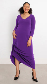 Drama Dress, 3/4 sleeve (Con’t…)