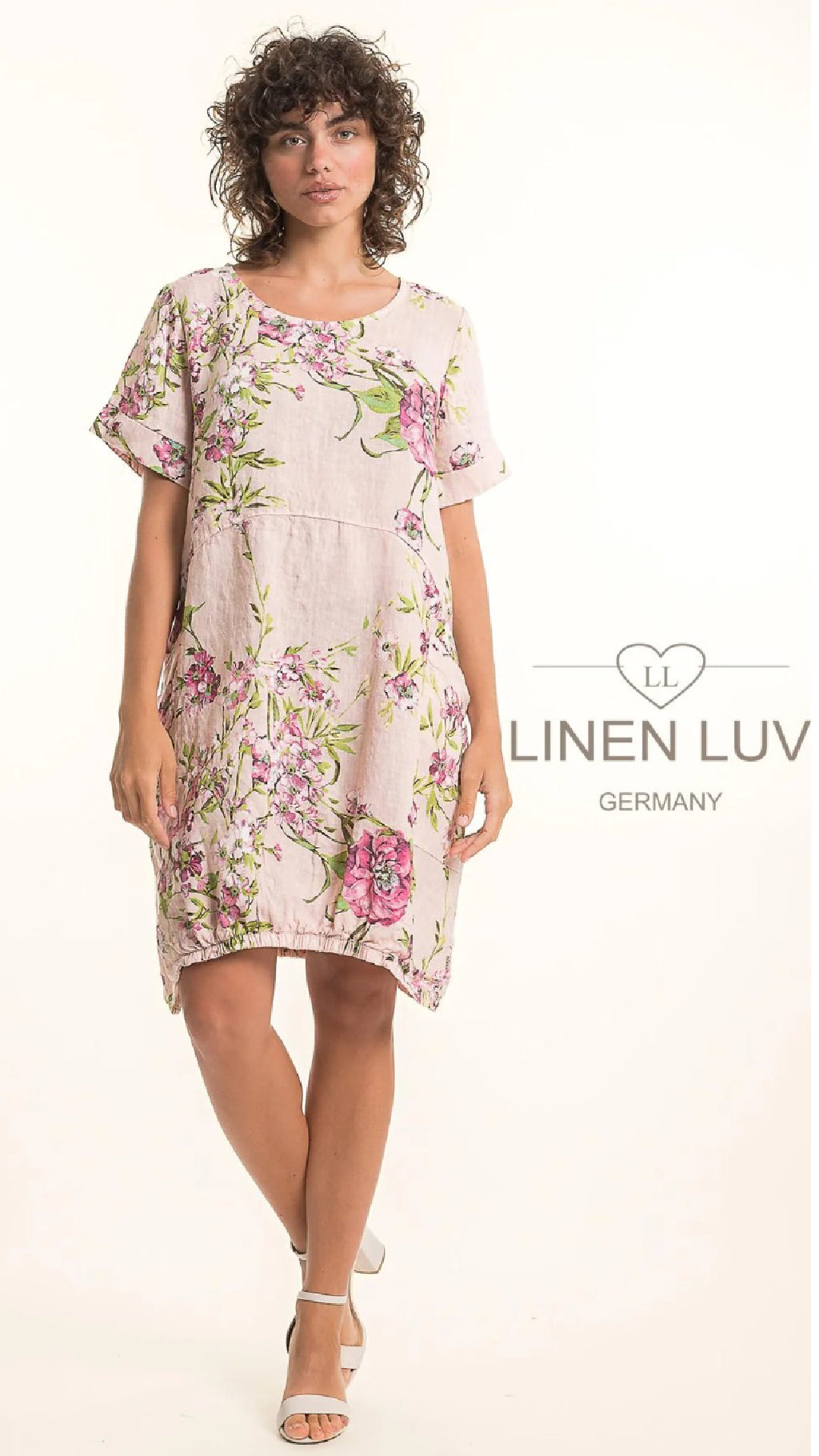 LINEN LUV Linen Dress Short