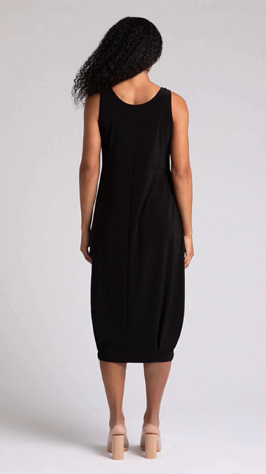 Nu Pleat Hem Tank Dress