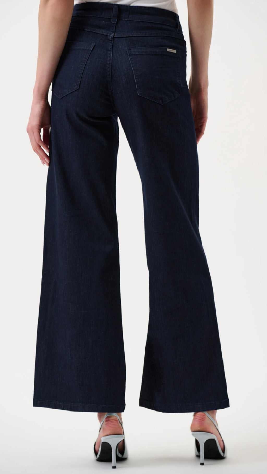 Joseph Ribkoff-Goldie/Classic Wide-Leg Stretch Jeans