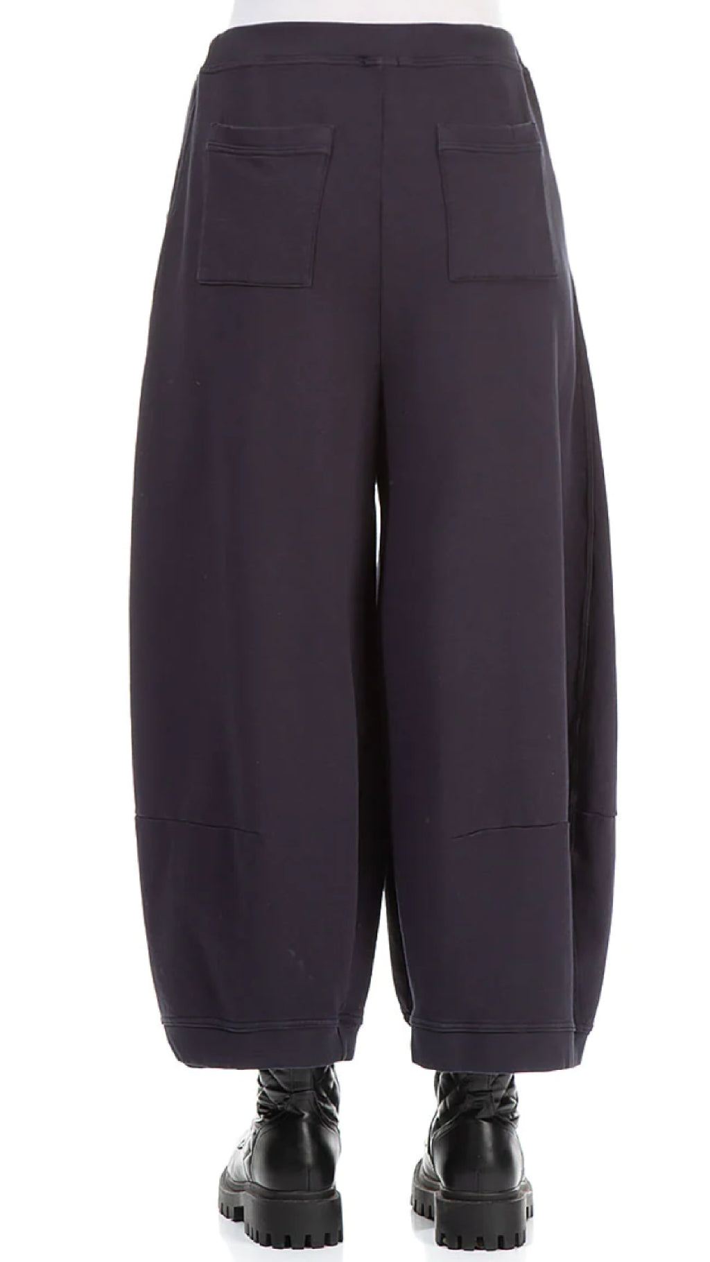 Wide Blue Boxy Trousers