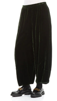 Loose Silk Velvet Trouser