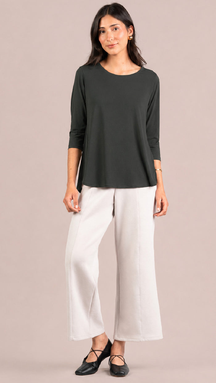 Go To Classic T-Relax, 3/4 Sleeve-Solid Colours (selected colours on Sale)