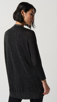 Sweater Knit and Lurex Two-Piece Set