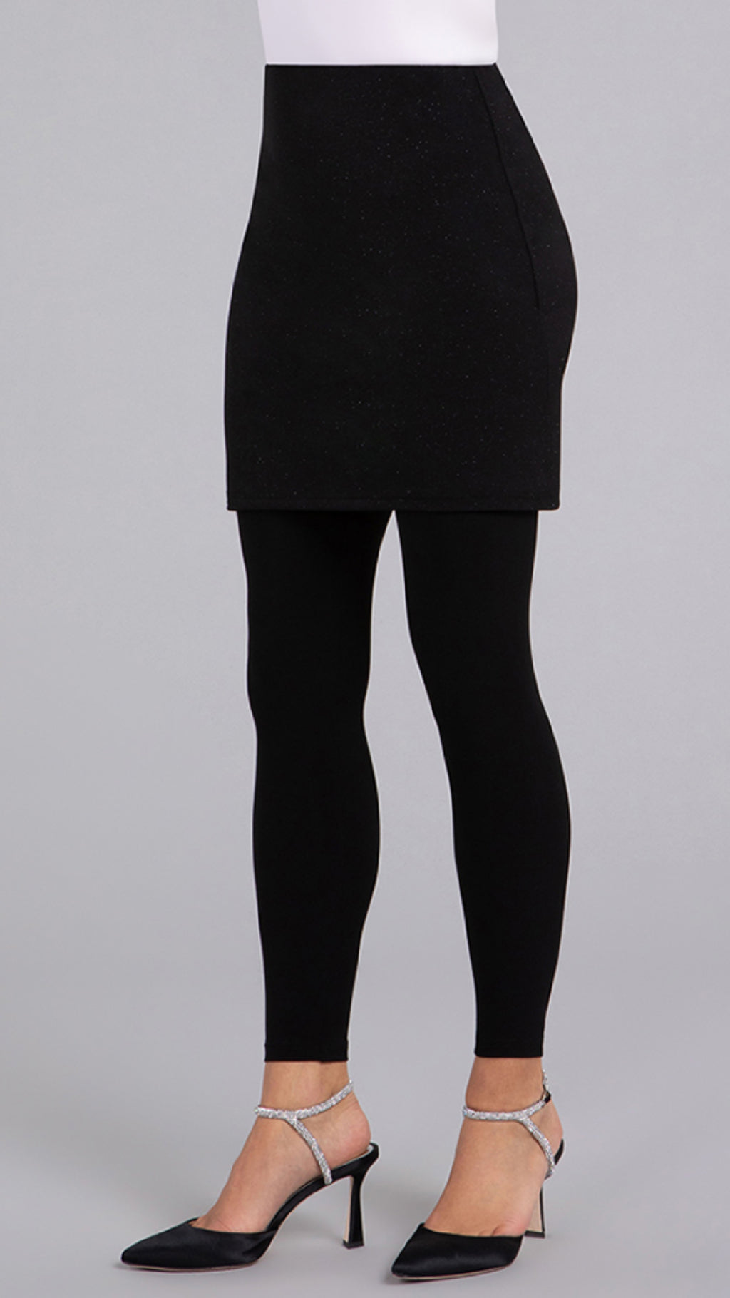 Mini Skirt-Black Sparkle (Limited)