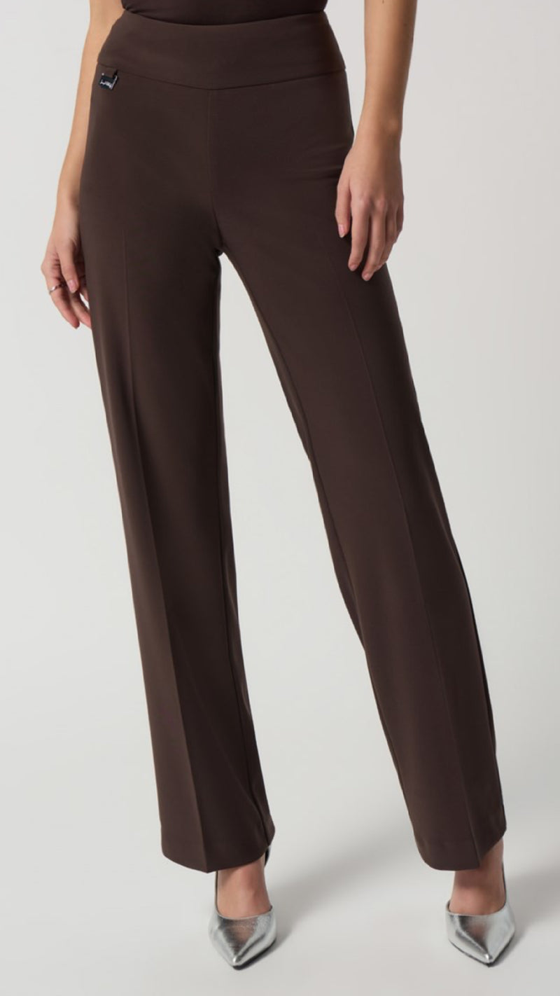 Wide Leg Pull-On Pants