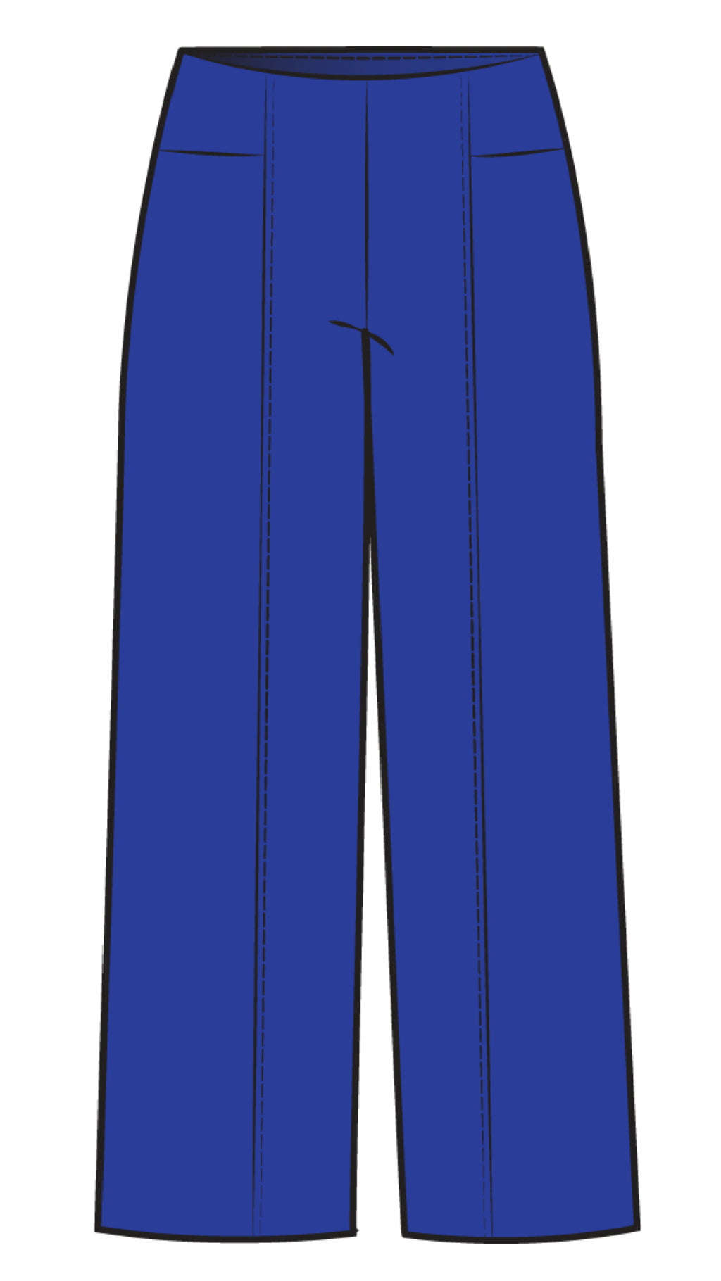 Straight As It Seams Pant