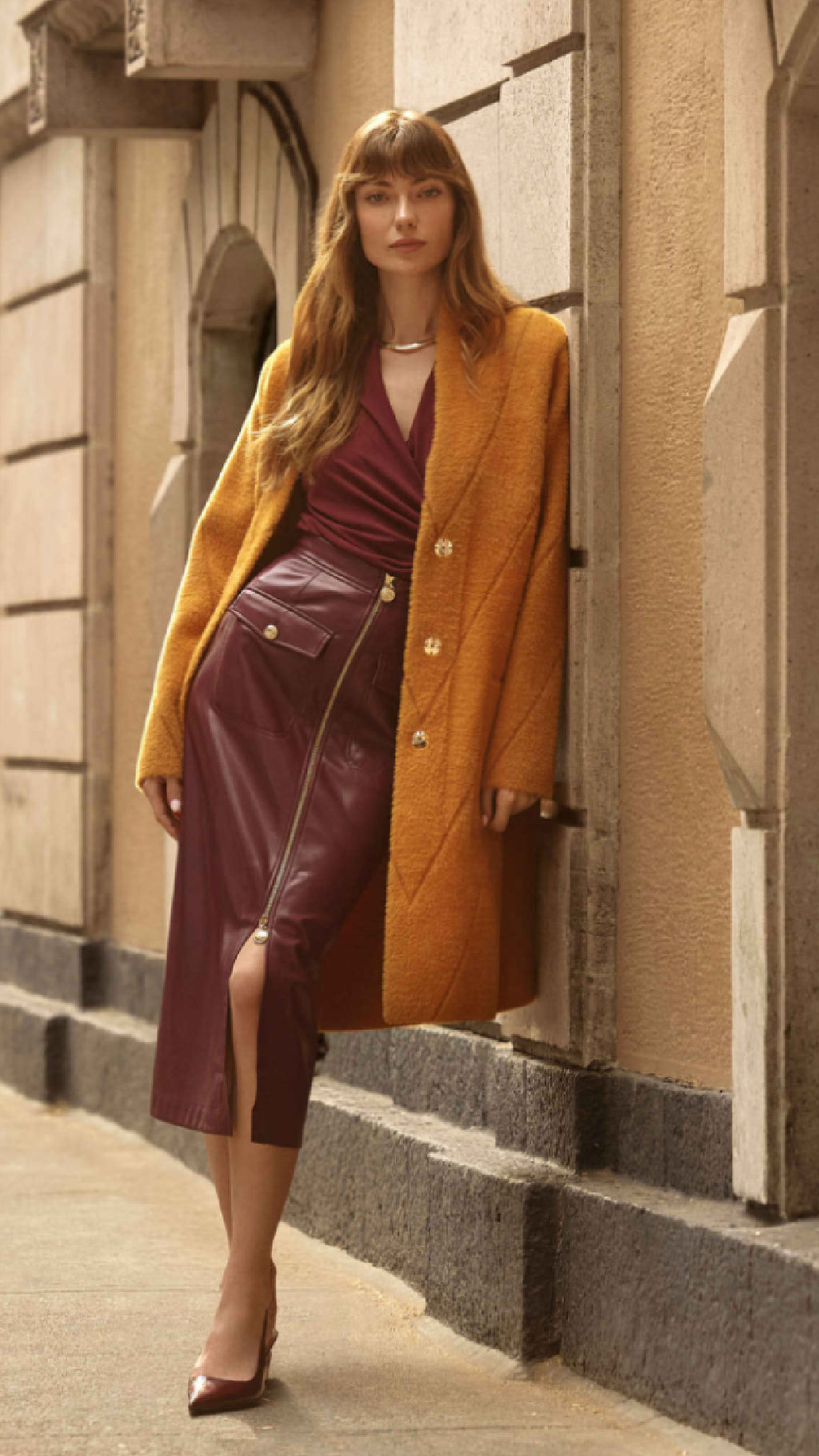 Joseph Ribkoff Feather Yarn Coat (-30% at checkout)