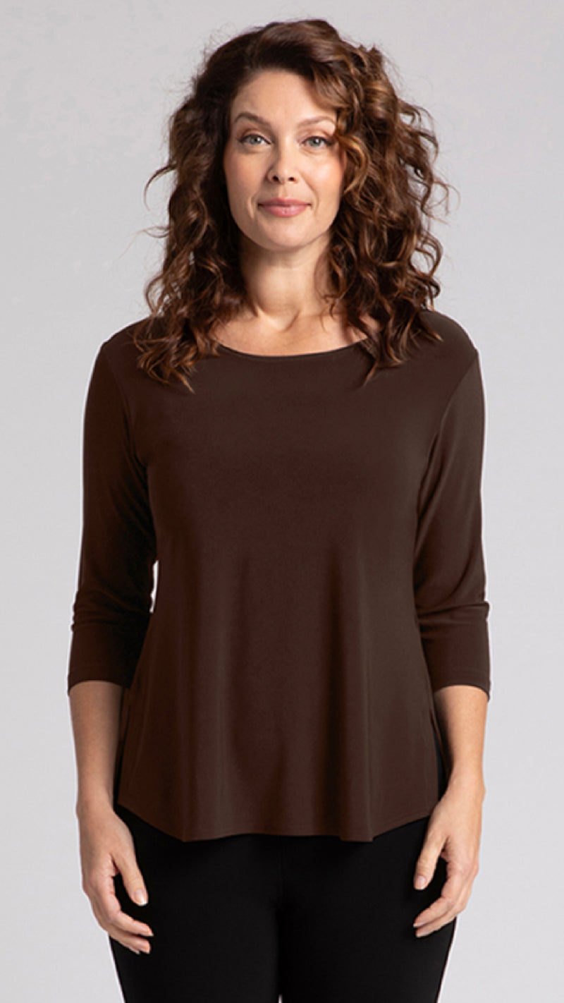 Go To Classic T-Relax, 3/4 Sleeve-Solid Colours (Sale)