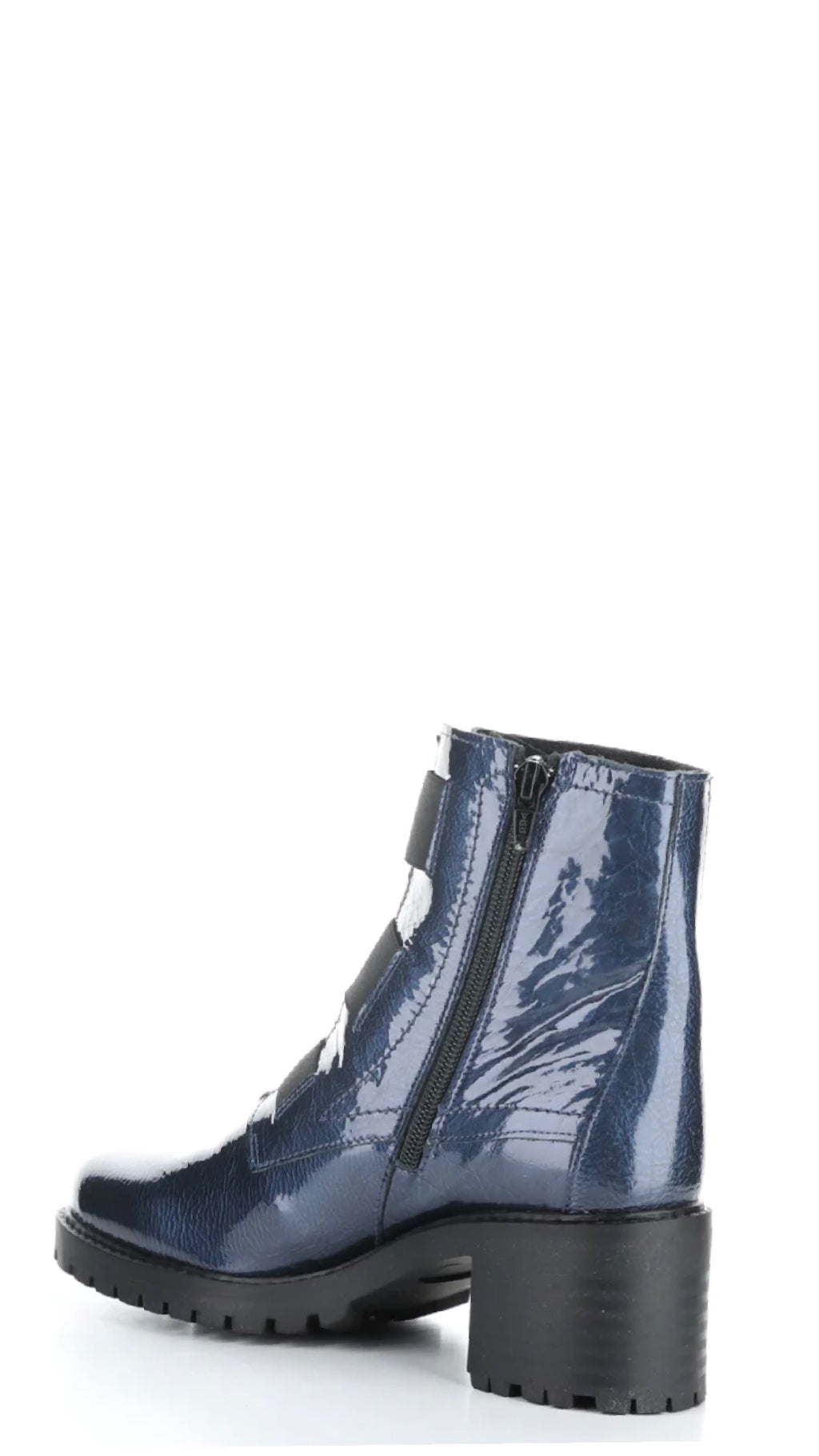 INDIE Blue/Black Elasticated Boots