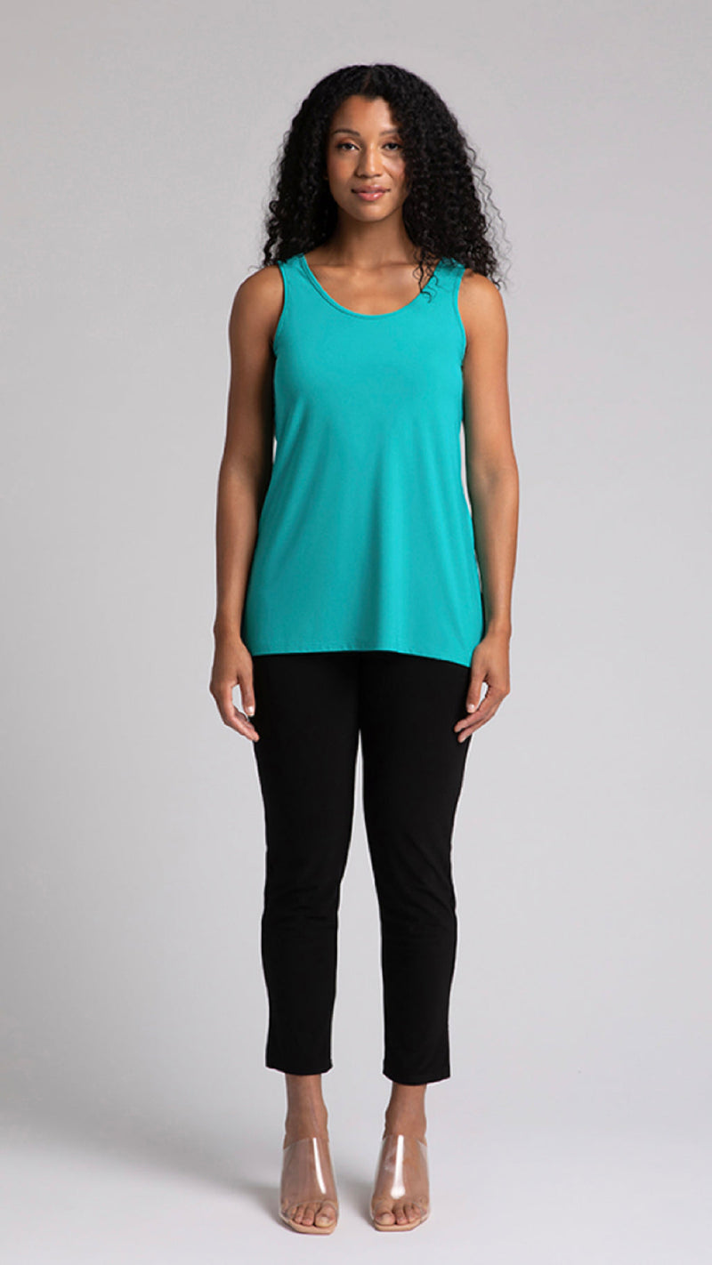 Reversible Go to Tank Relax-Solid Colours