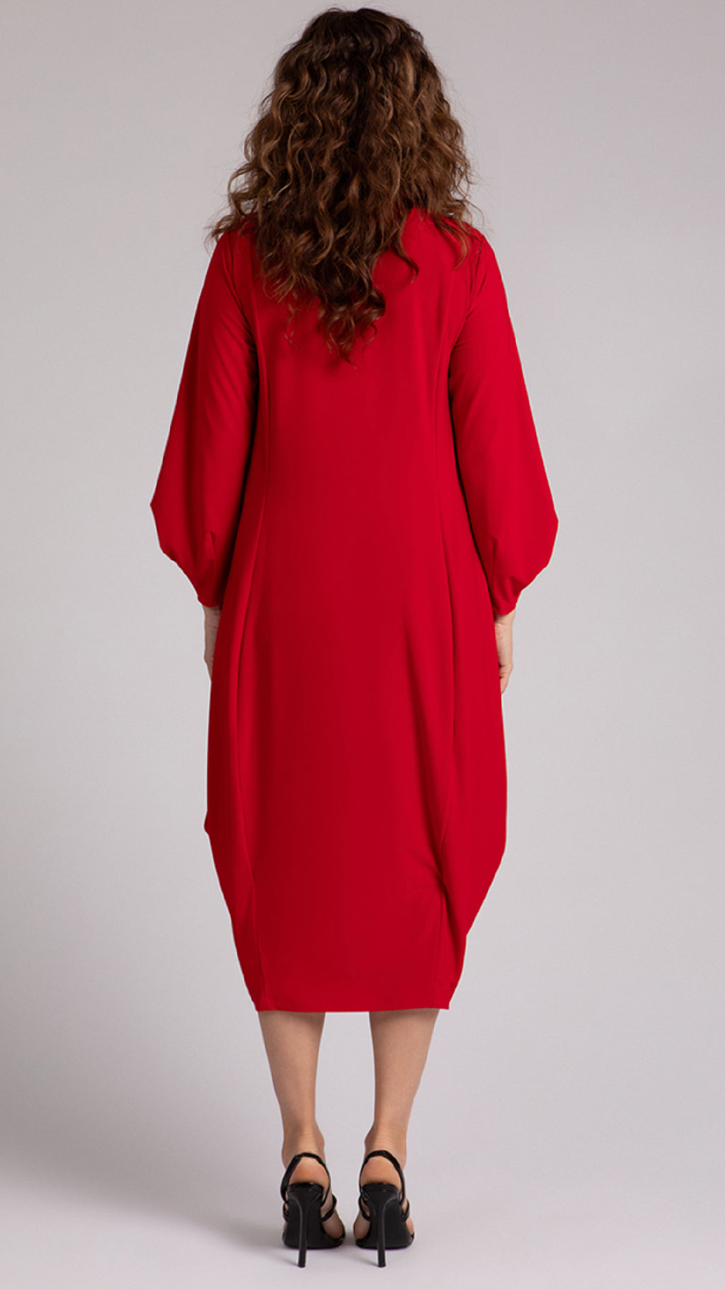 Easy Crew Neck Lantern Dress (Sale)