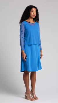 Mesh Go To Cropped T, Long Sleeve (Sale)