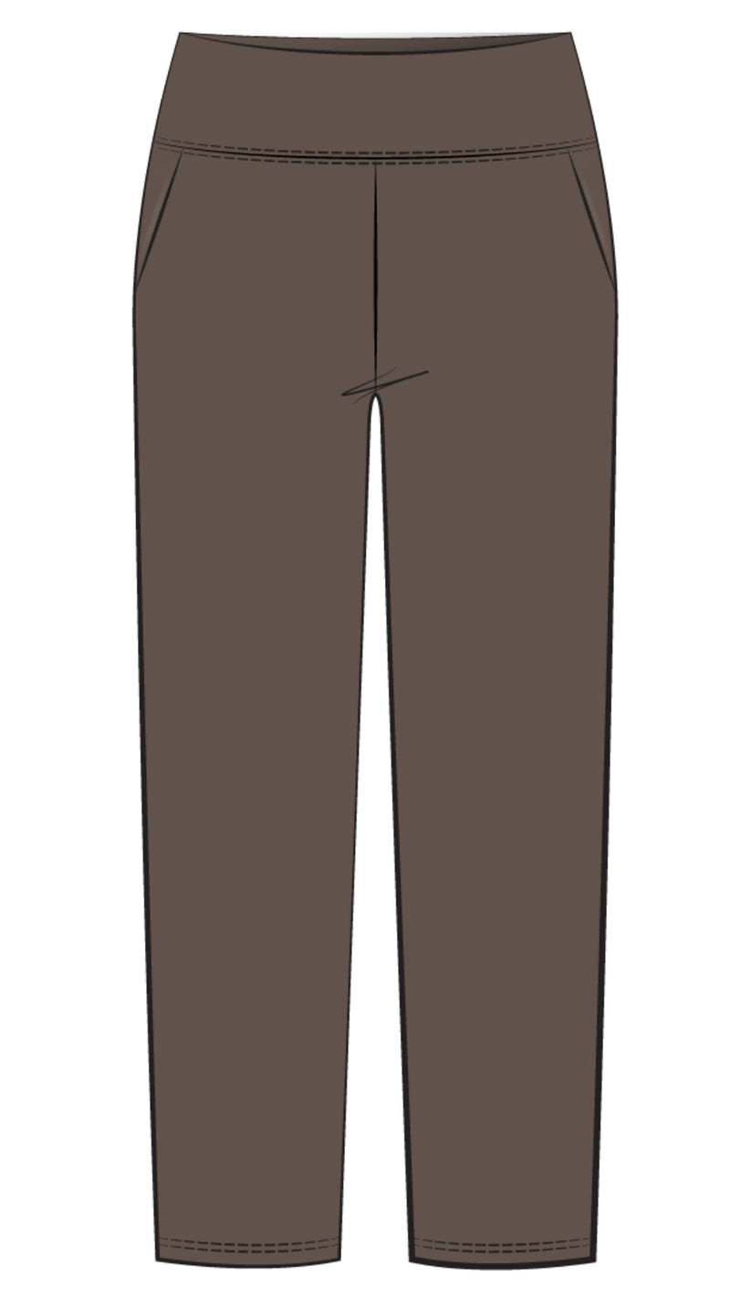 Straight Leg Pant with Yoke