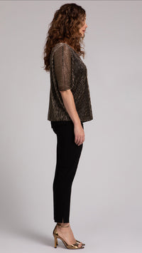 Nu Clip Top, Pleated Mesh (Sale)