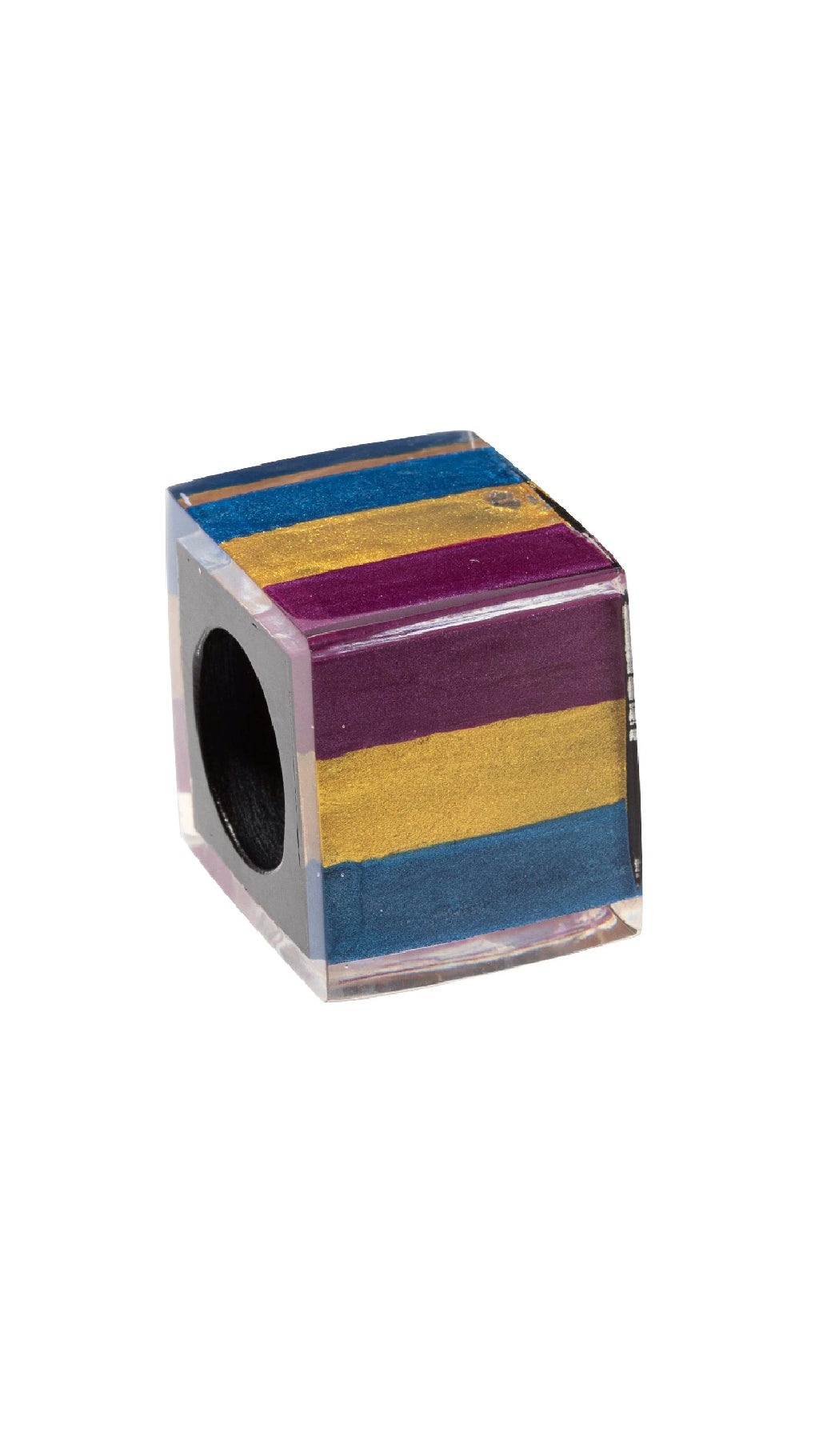Prue’s Bliss Beads-Striped Cube or Tube