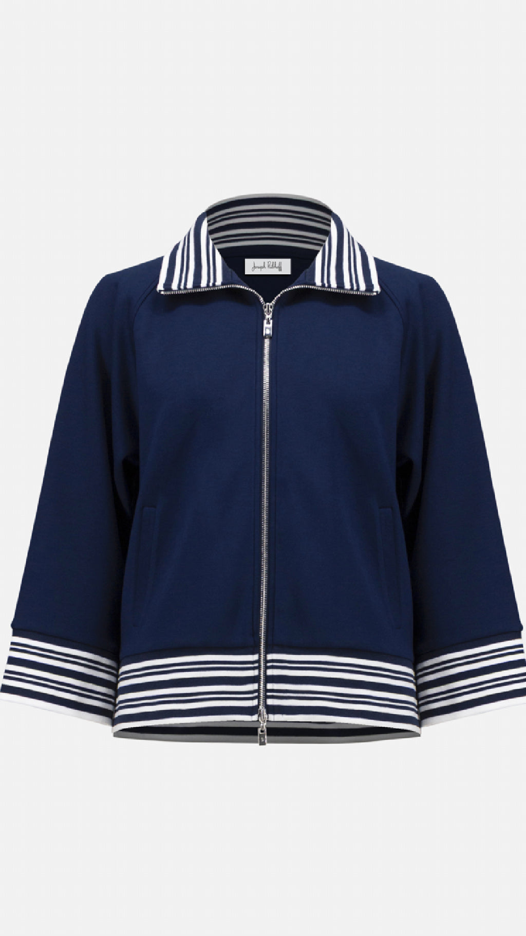 Joseph Ribkoff Scuba Jersey Jacket and Pull-On Culotte Pants