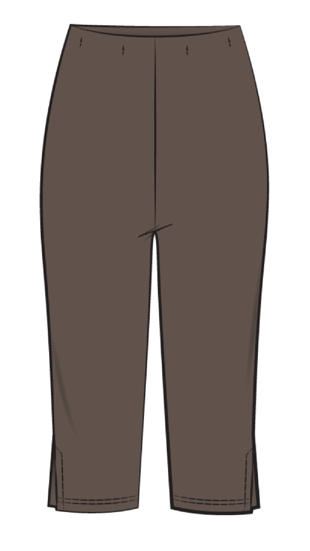 Narrow Pant Short